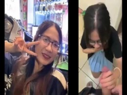 Em Linnh kính cận thích bú mút rồi đi làm